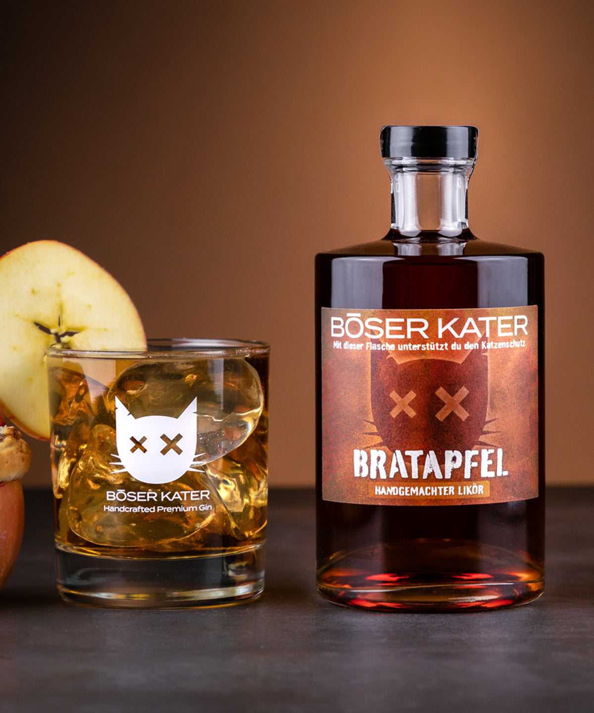 Böser Kater Bratapfel Likör