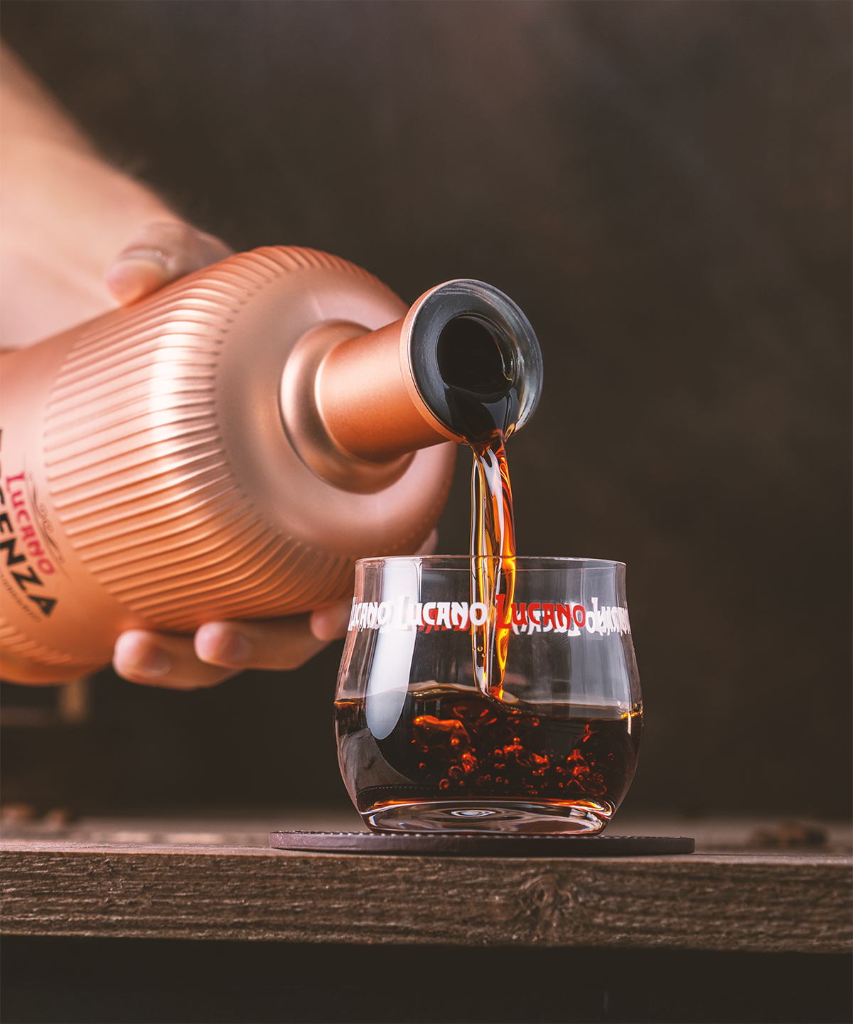 Amaro Lucano Anniversario Essenza inkl. 4 Gläser