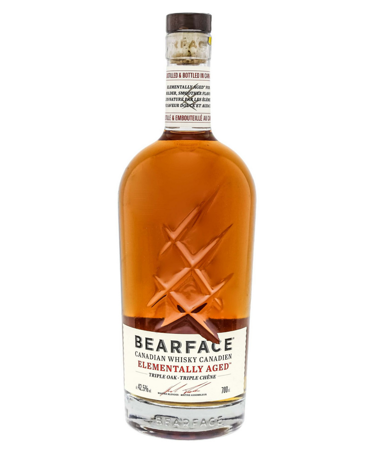 Bearface Elementally Aged Triple Oak Canadian Whisky