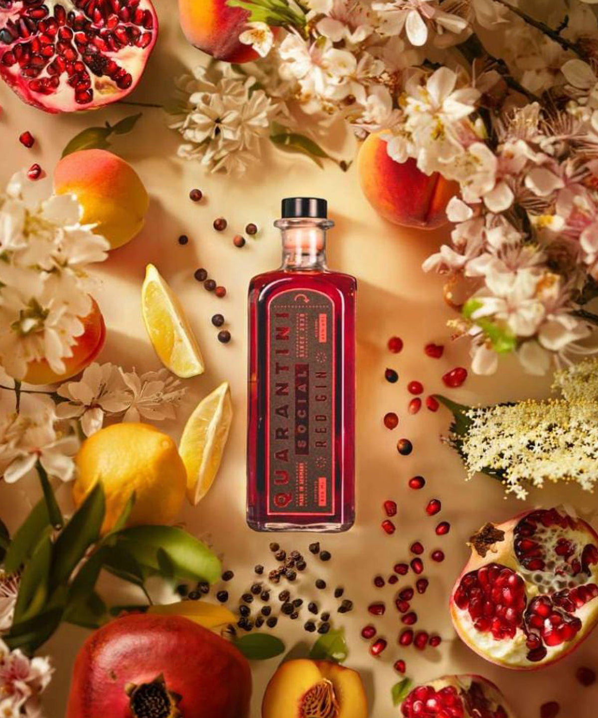 Quarantini Red Gin