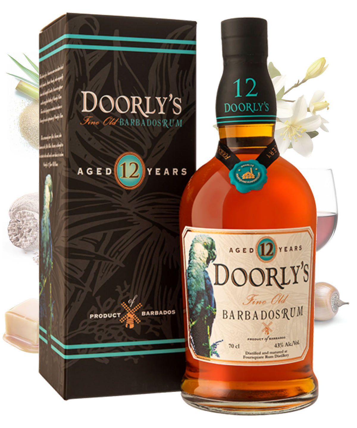 Doorly’s 12 YO Rum inkl. 50ml Mini