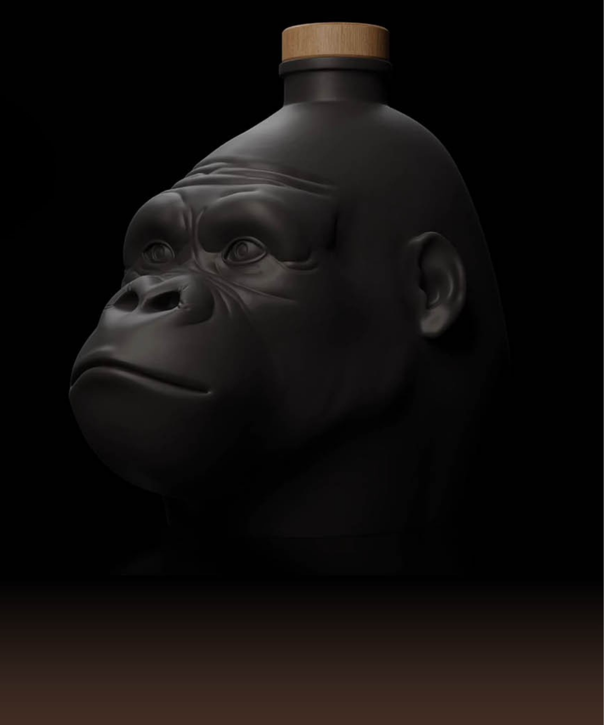 Kong Rainforest Rum Black 12 Years - Geschenkbox