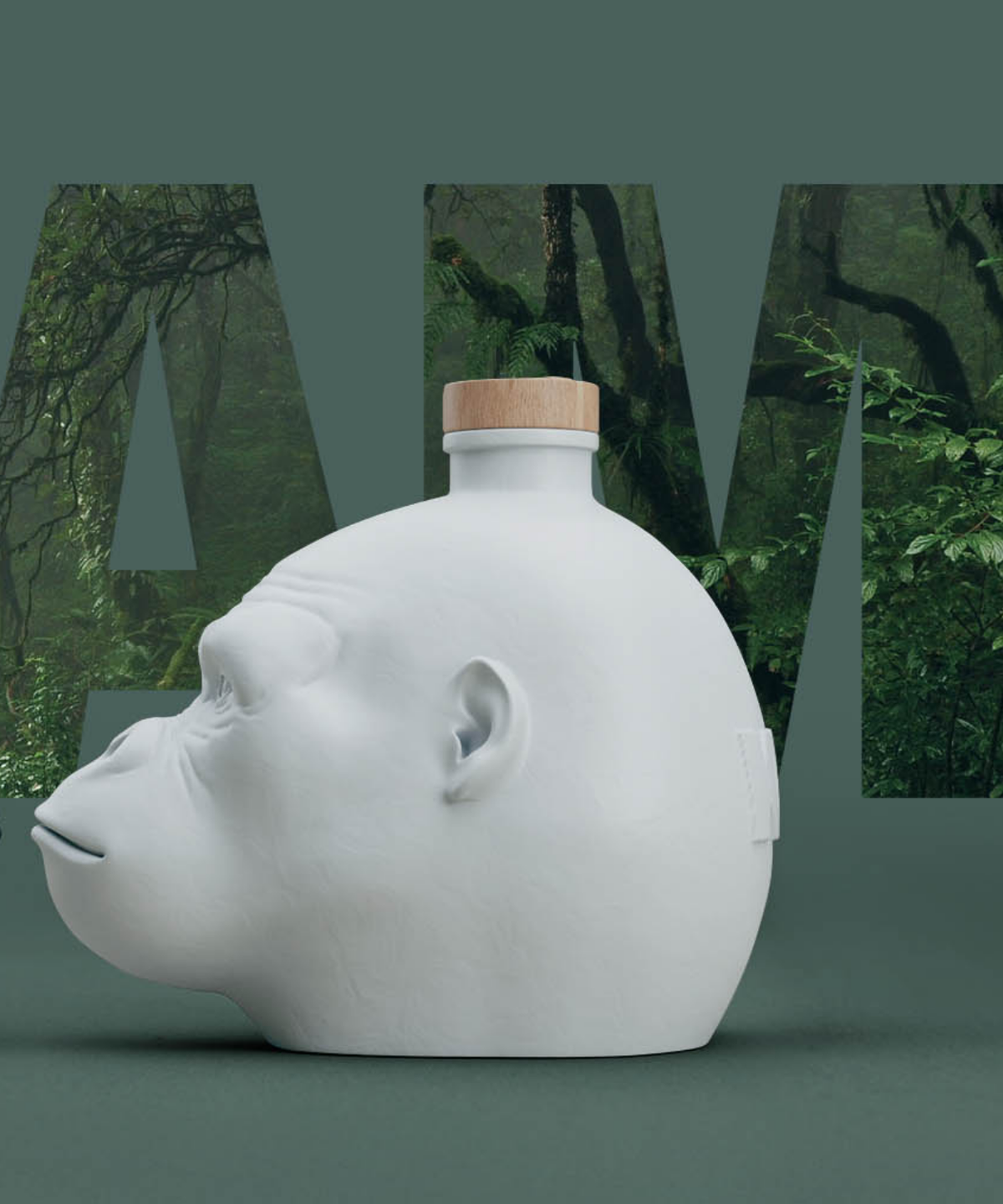 Kong Spiced Rainforest Rum White - Geschenkbox
