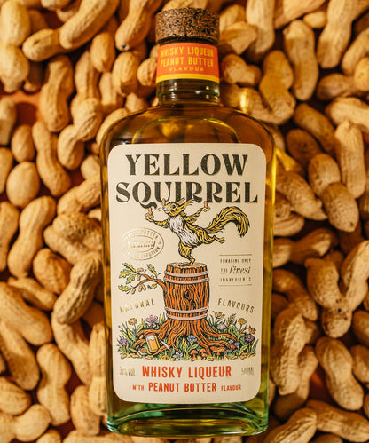 Yellow Squirrel Peanut Butter Whisky Likör