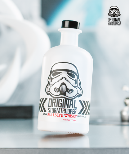Original Stormtrooper Missed Bullseye Whisky mit Helm-Glas