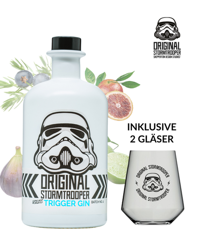 Original Stormtrooper Useless Trigger Gin inkl. 2 Gläser