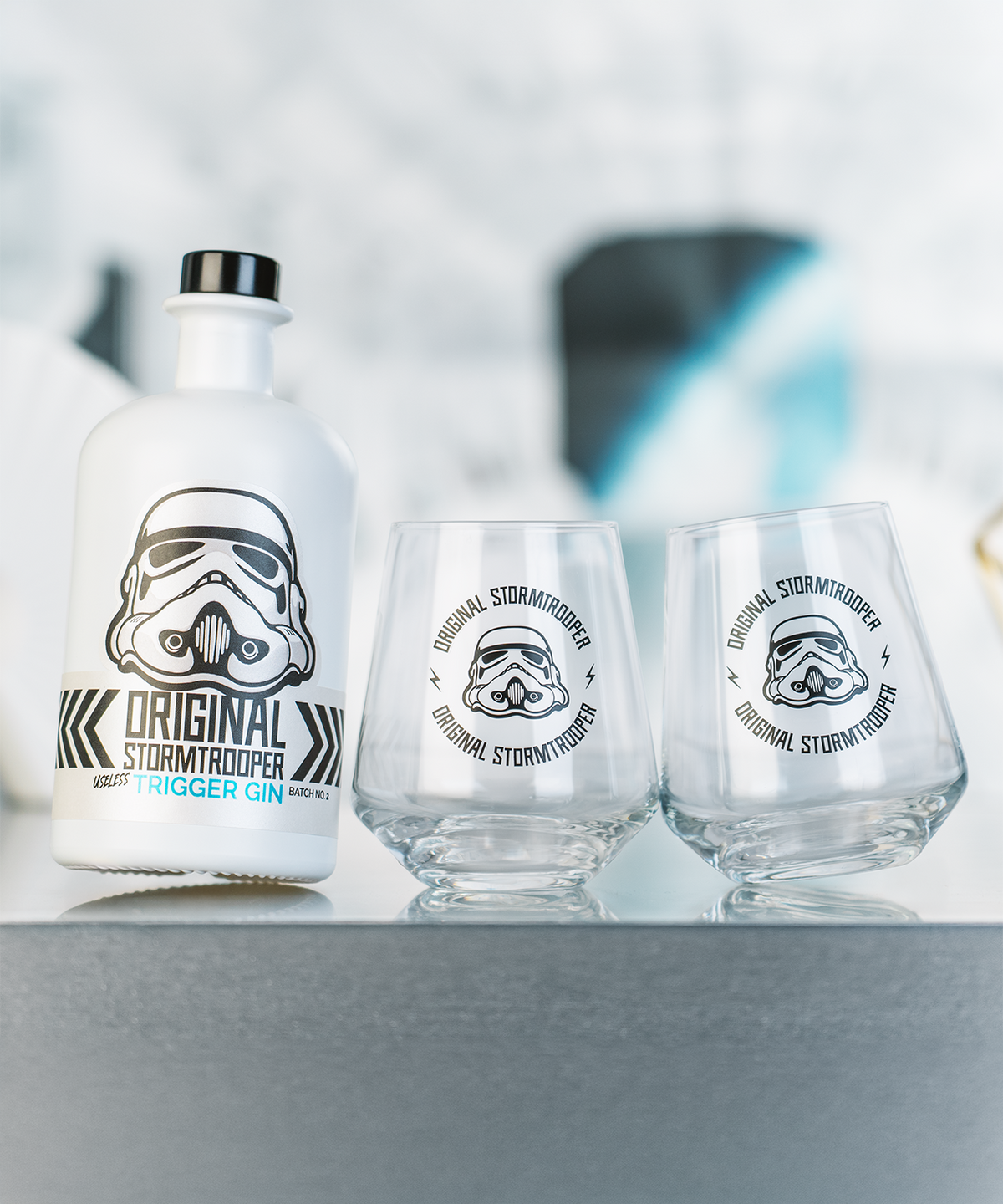 Original Stormtrooper Useless Trigger Gin inkl. 2 Gläser