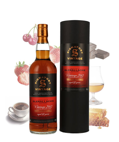 Glenallachie 2012/2024 - 11 y.o. - Signatory Small Batch Edition #8 inkl. 2 Gratis Samples