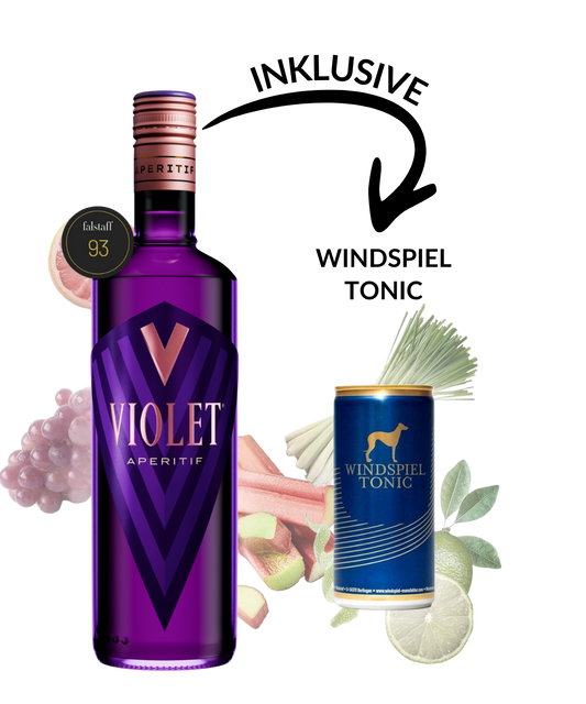 Violet Aperitif inkl. Windspiel Tonic