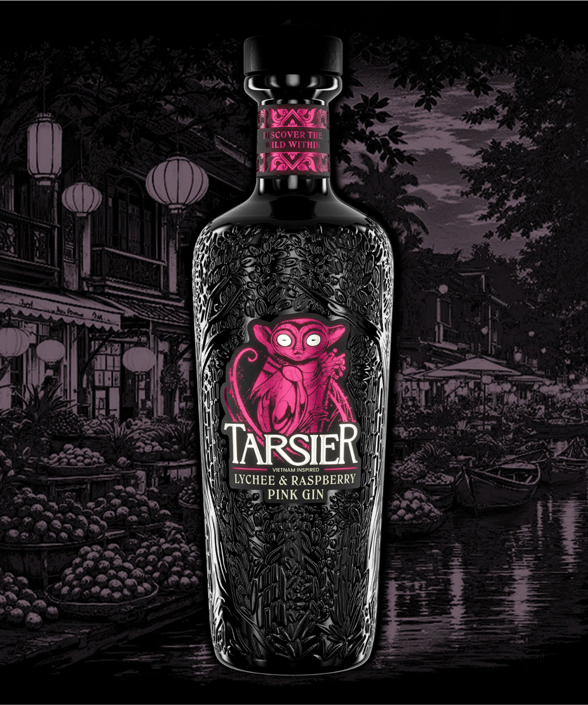 TARSIER Lychee & Raspbeery Pink Gin