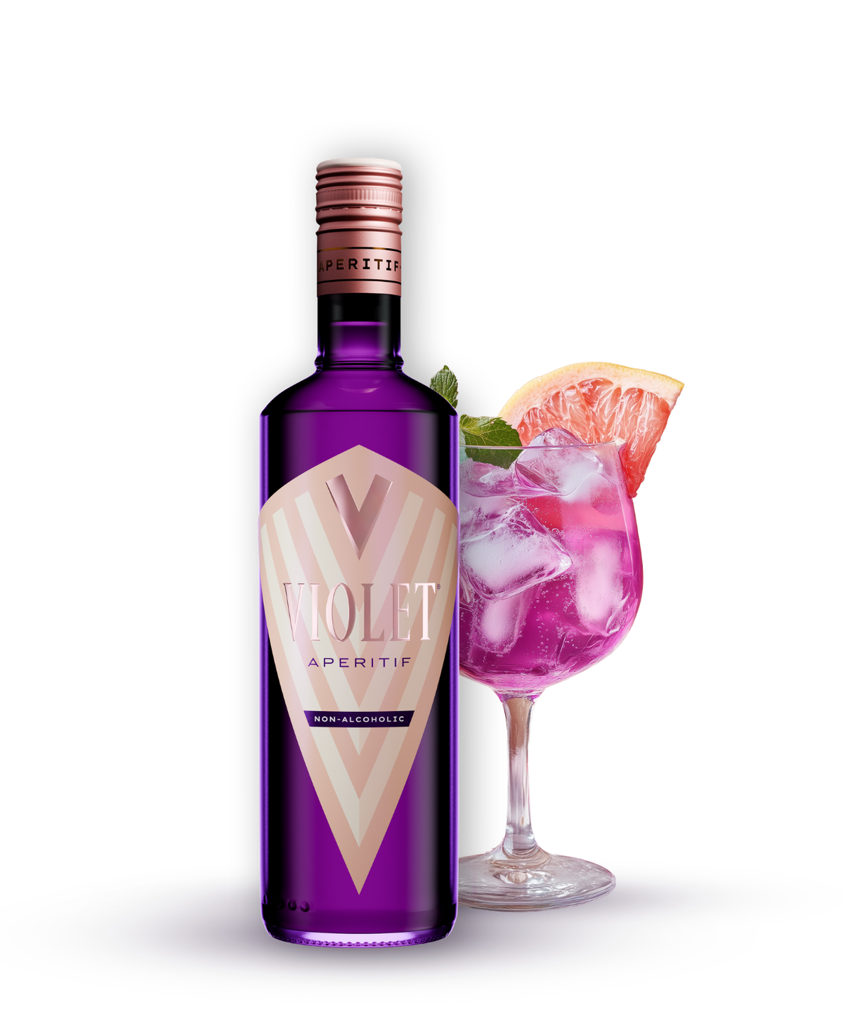 Violet Aperitif Alkoholfrei