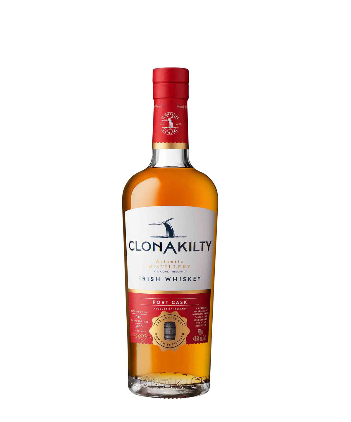 CLONAKILTY Port Cask Whiskey