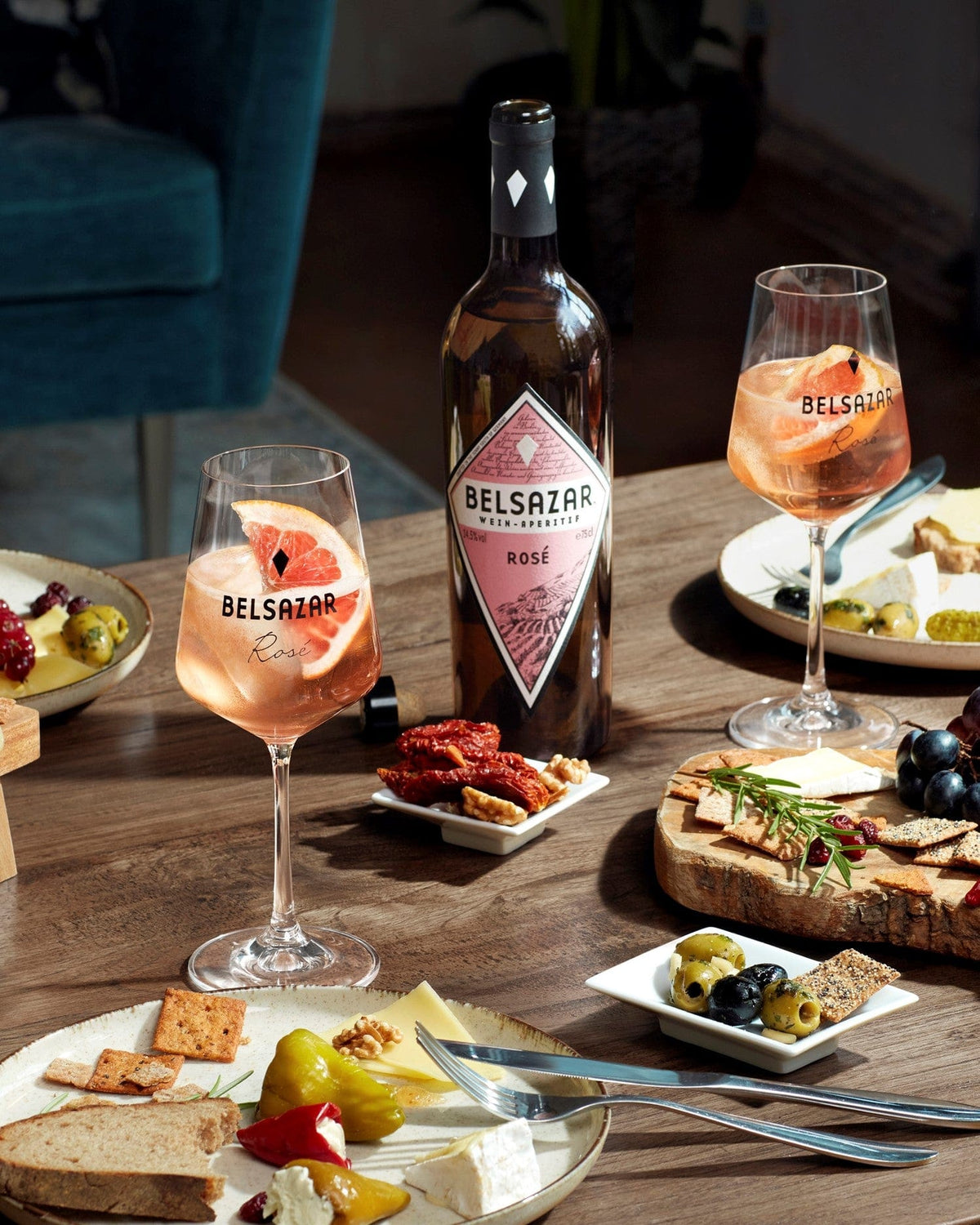 Belsazar Rosé Wein-Aperitif