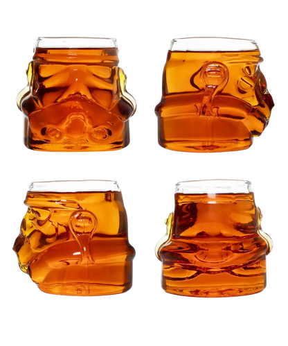 Original Stormtrooper Missed Bullseye Whisky mit Helm-Glas