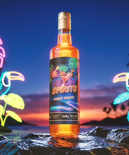Neon Spirits Sunset Orange