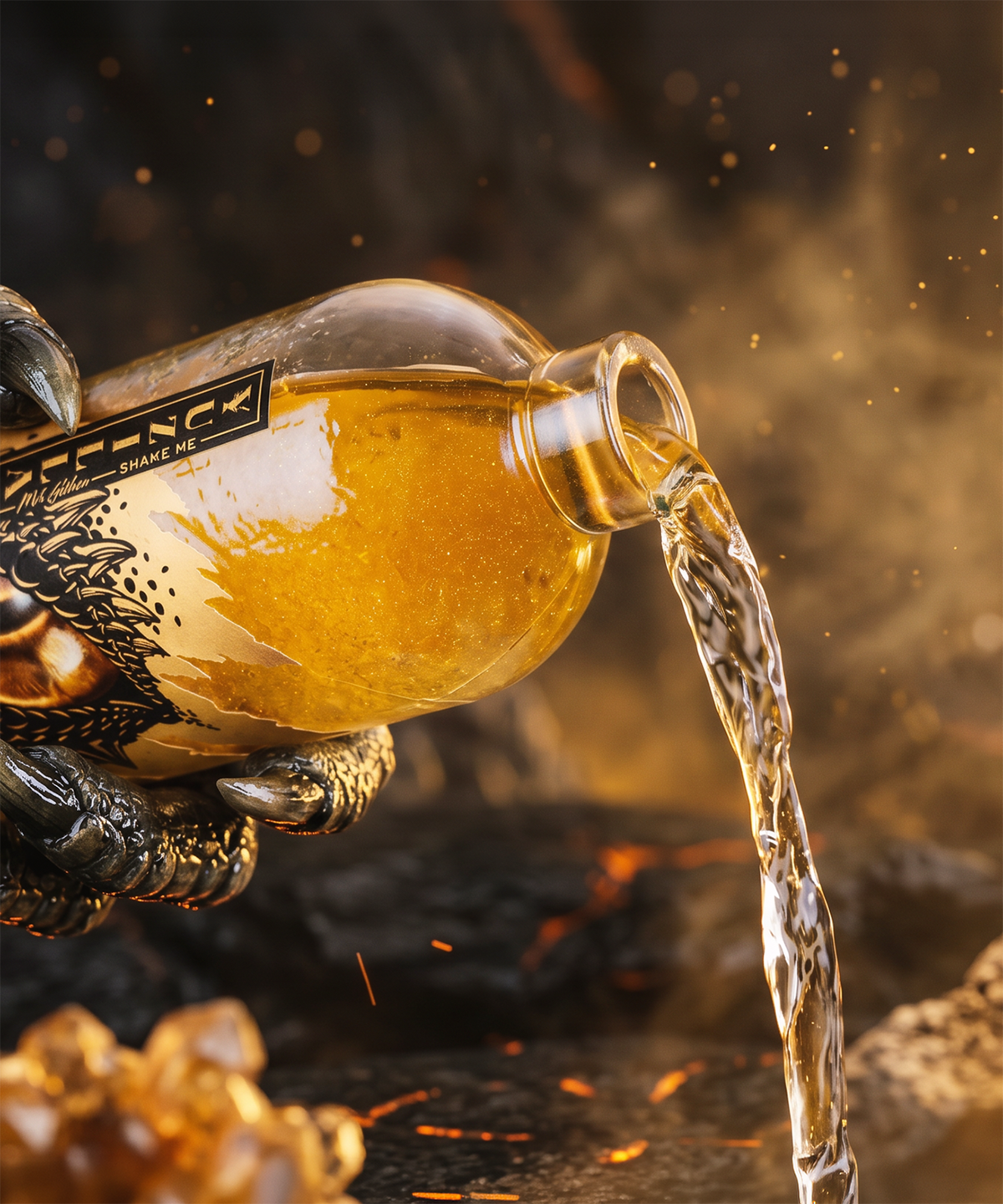 YUZILLA Gold Gin