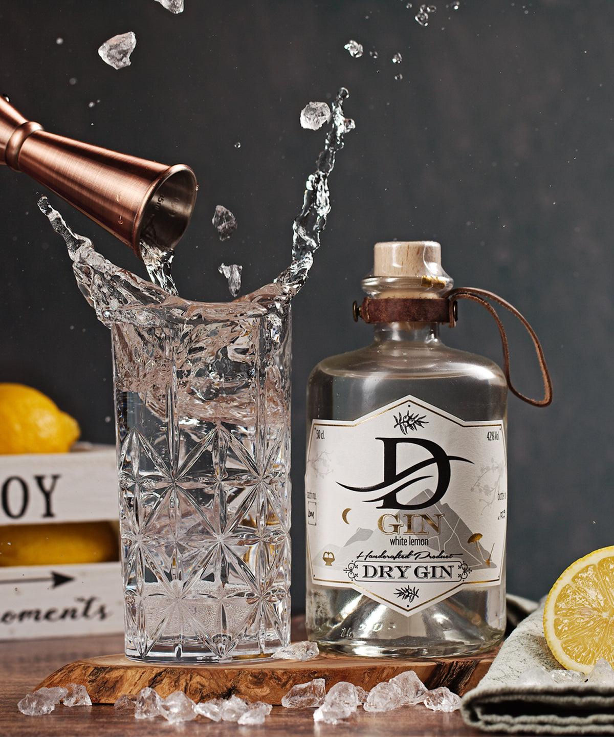D‘ GIN WHITE Lemon