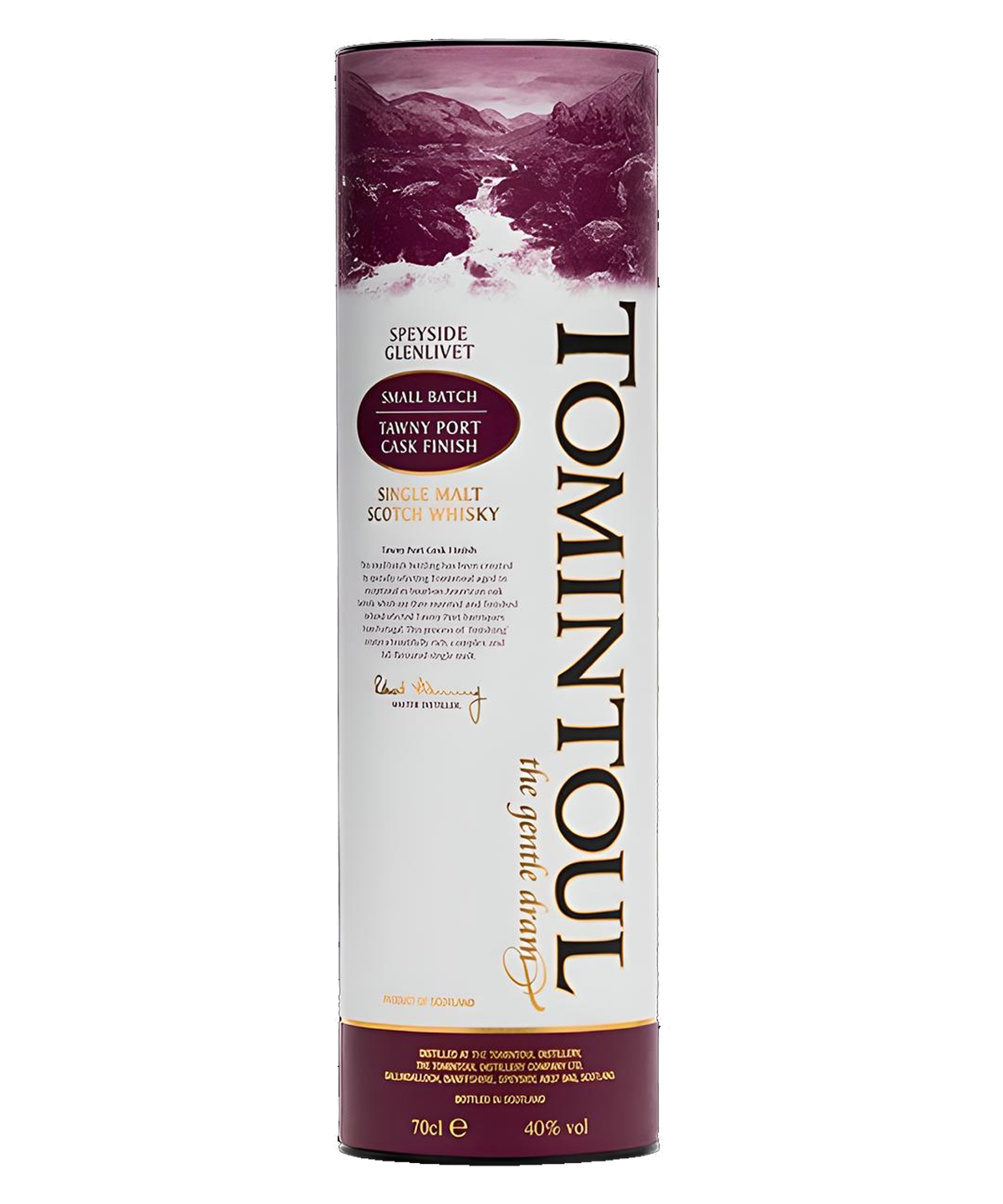 Tomintoul Tawny Port Cask inkl. 5cl Mini Scotch Whisky