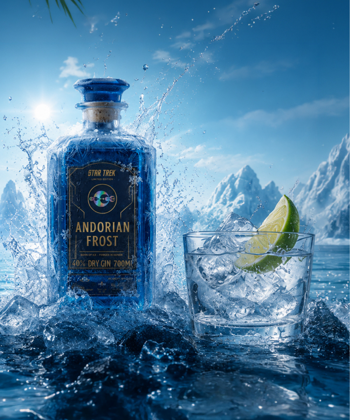 Star Trek Andorian Frost Gin