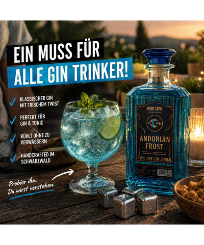 Star Trek Andorian Frost Gin