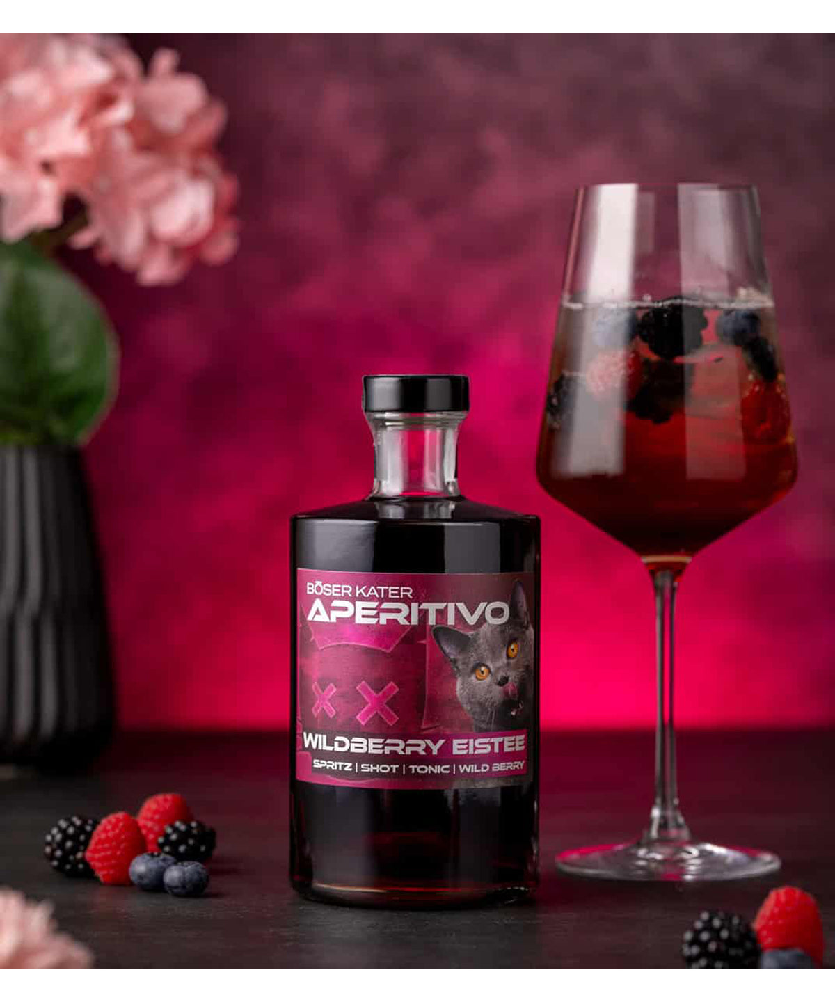 Böser Kater Wildberry Eistee Aperitif