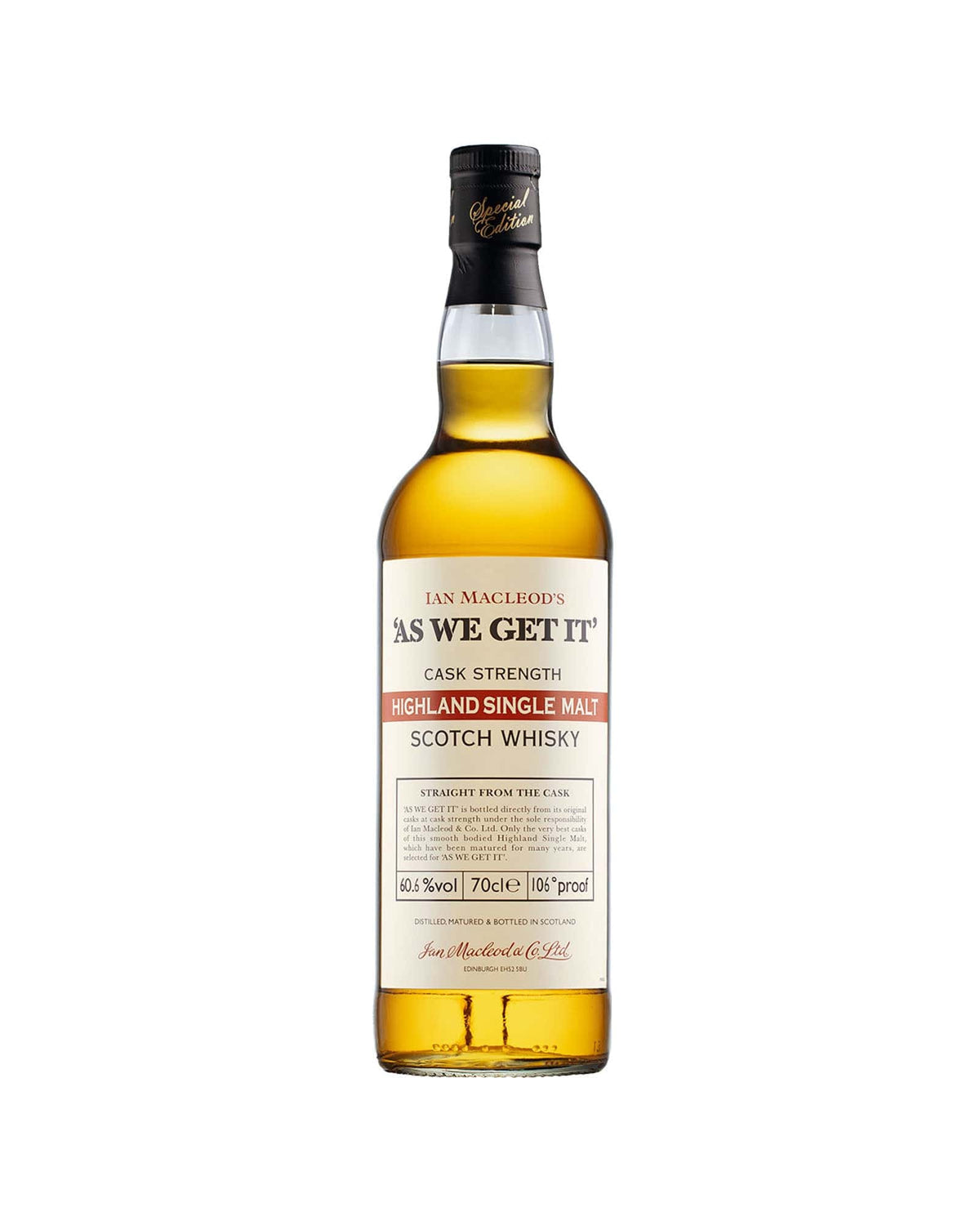As we get it Highland Single Malt