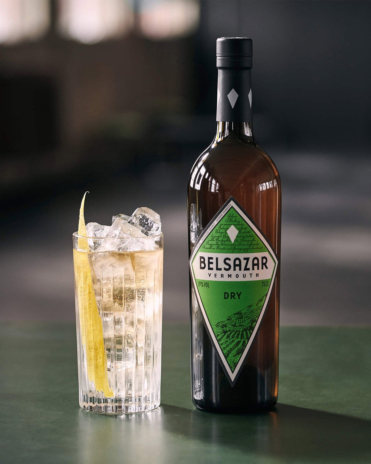 Belsazar Dry Vermouth inklusive Glas