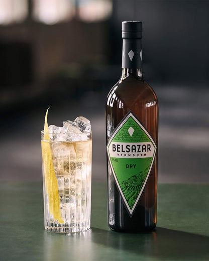 Belsazar Dry Vermouth inklusive Glas
