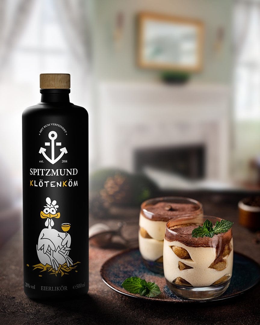 Spitzmund Klötenköm inklusive Shotglas