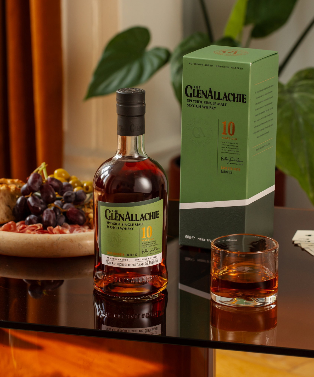 GlenAllachie 10 y.o - Batch 13 Cask Strength PX Sherry, Oloroso Sherry, Red