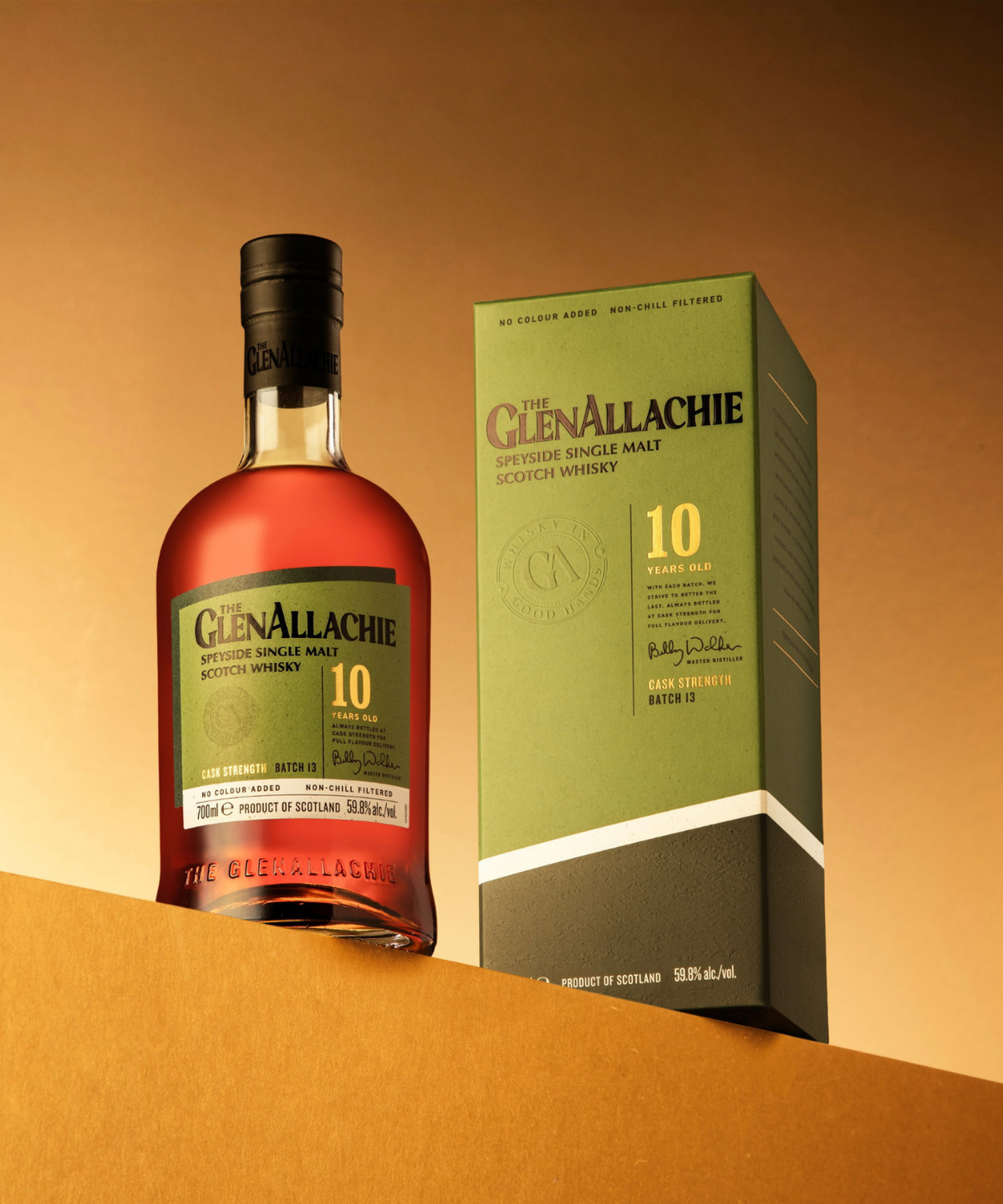 GlenAllachie 10 y.o - Batch 13 Cask Strength PX Sherry, Oloroso Sherry, Red