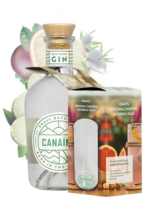 CANAÏMA Small Batch Gin inkl. Glas