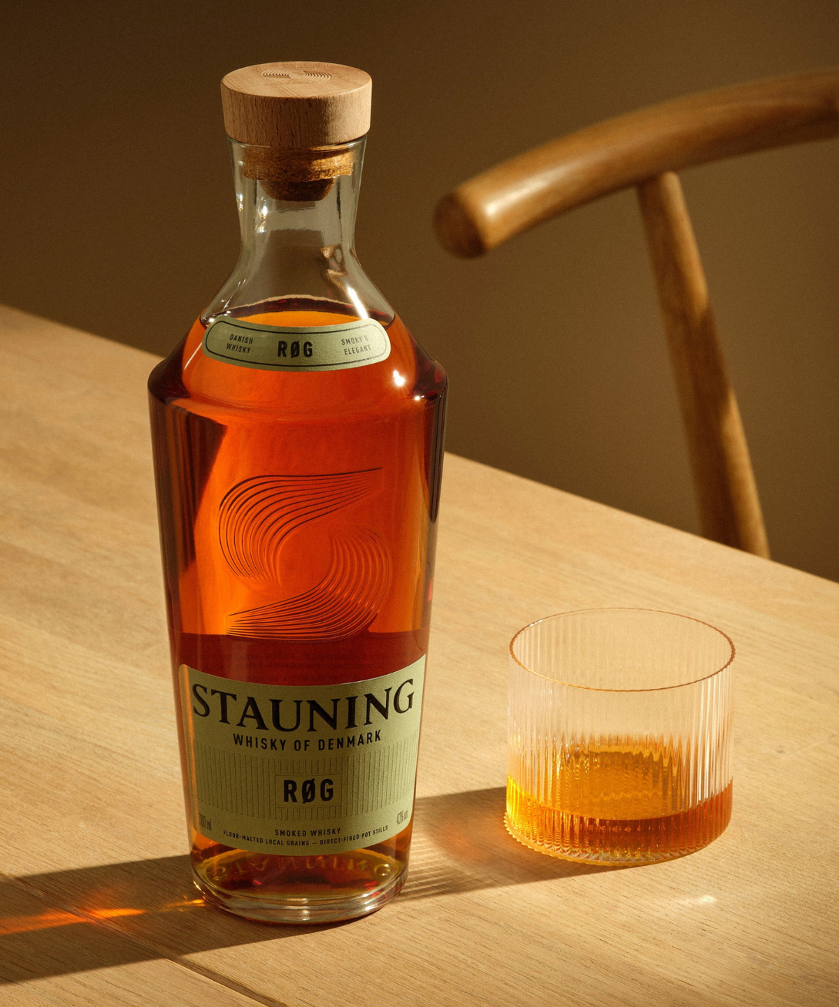Stauning RØG Rög Smoked Double Malt Danish Whisky