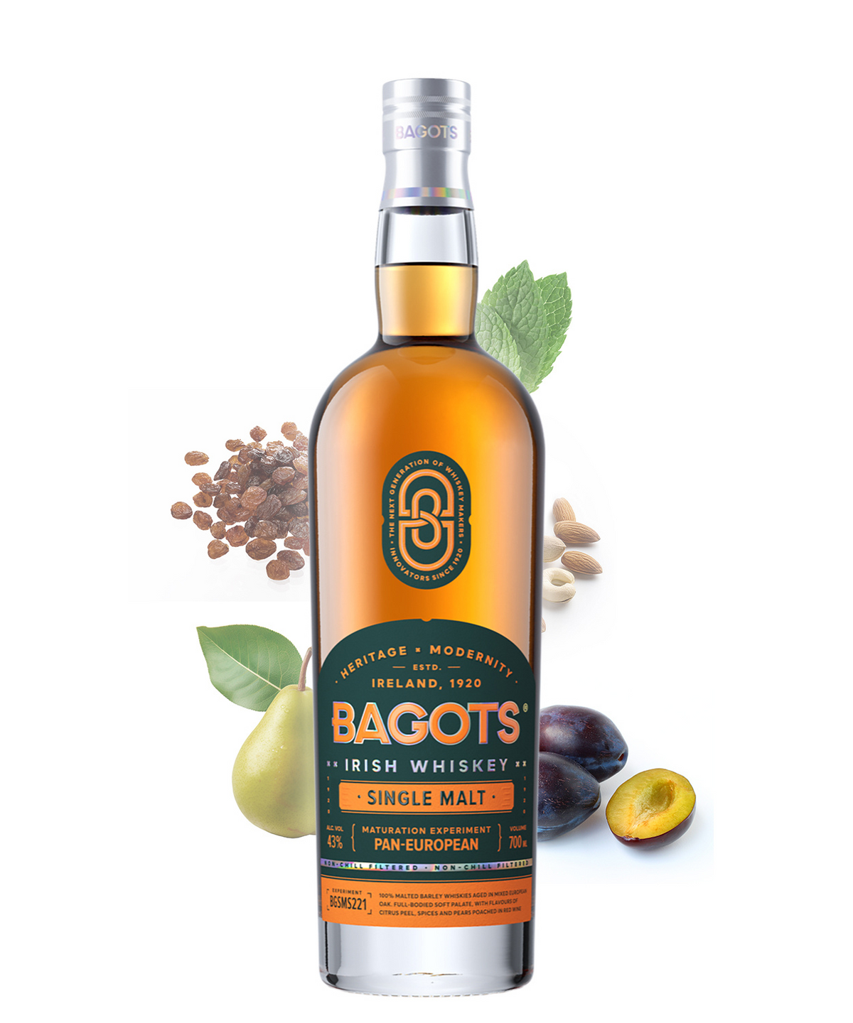 BAGOT'S Irish Whisky Single Malt